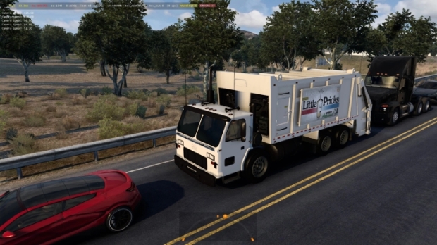 ETS2: GTA 5 Trucks & BusesTraffic Pack v1.0 [1.41] v 2.0.1 Trucks, Mods,  Other, AI, Other Mod für Eurotruck Simulator 2