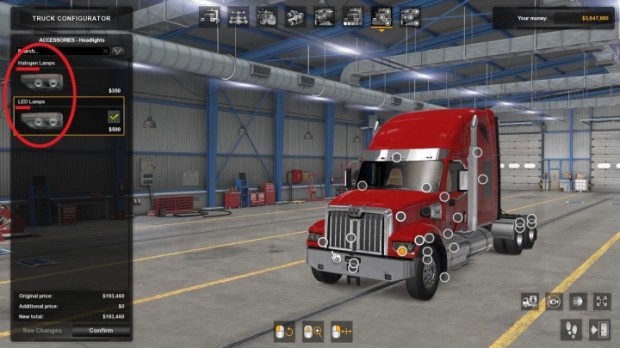 ATS - Headlight Options V1.2 (1.43.x)