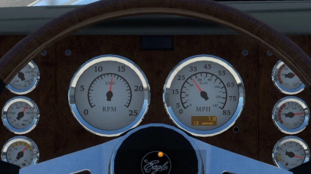 ATS - International 9900i Improved Dashboard V1.0 (1.44.x)