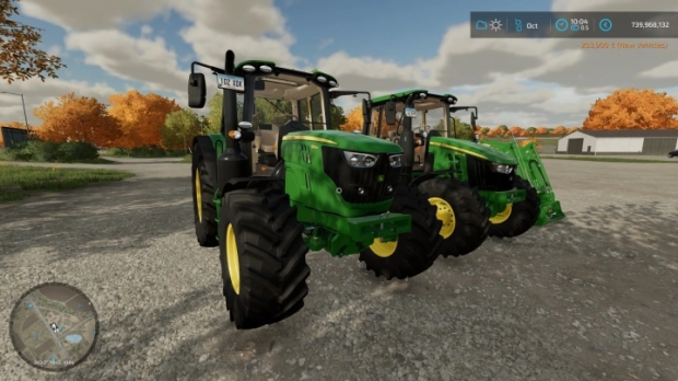 FS22 - John Deere 6090-6140M Wip Tractor V2.0