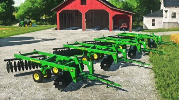 FS22 - John Deere Series Single Offset Disks V1.0