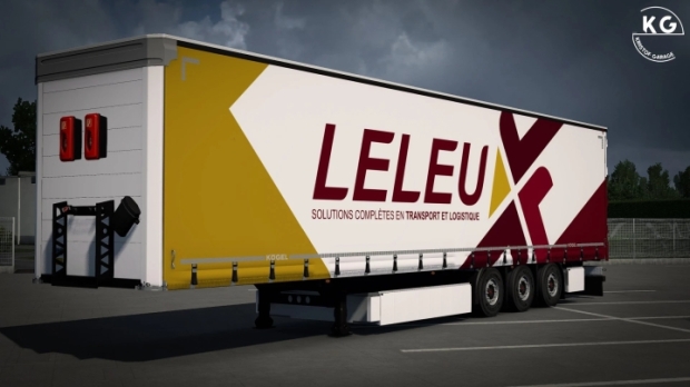 ETS2 - Kriistof Pack Skins For Kogel by Dotec V1.01 (1.43.x)
