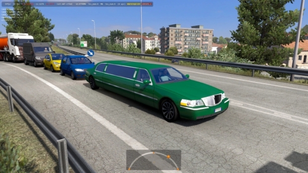 ETS2 - Lincoln Limousine in Traffic V2.0 (1.43.x)