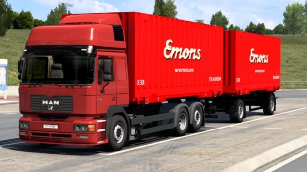 ETS2 - M.A.N F2000 Alternative Swap Body Addon V1.1 (1.44.x)