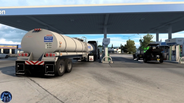 ATS - Mack RS700L & Fruehauf Tanker V1.1 (1.44.x)