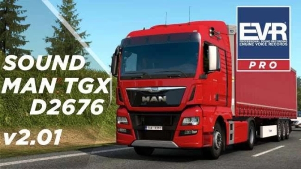 ETS2 - MAN D26 Engine Sound V1.2 (1.43.x)