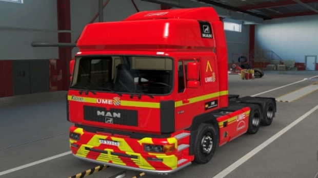 ETS2 - MAN F2000 Evo Paintjob (1.43.x)
