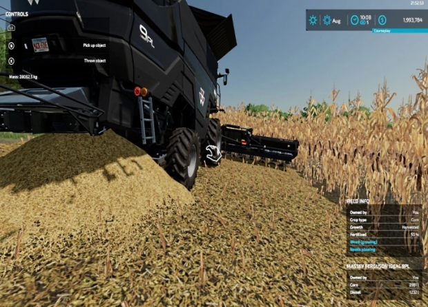 FS22 - Massy Ferguson Maize Header V1.0