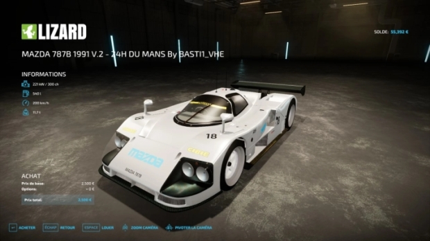 FS22 - Mazda 787b 1991 - 24h du Mans V1.0