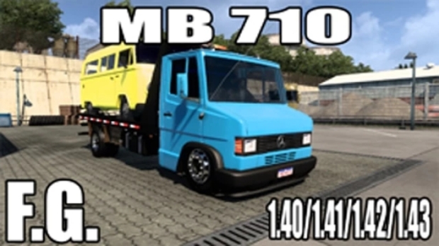 ETS2 - Mercedes-Benz 710 Truck (1.43.x)