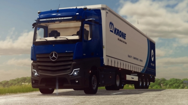 FS22 - Mercedes-Benz Actros 2020 with SimpleIC V1.0.1.0