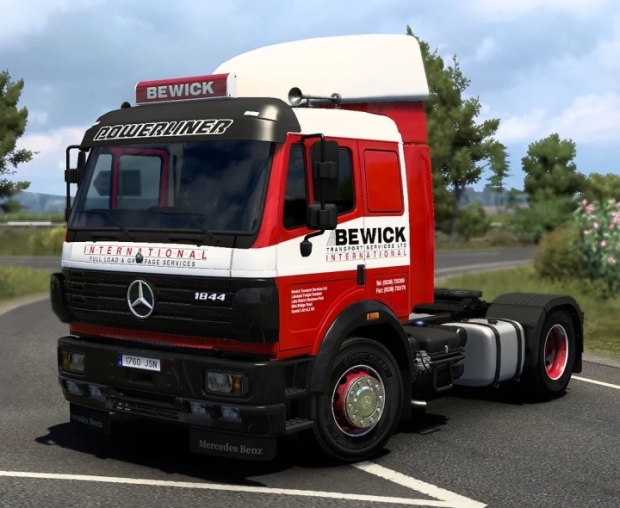 ETS2 - Mercedes SK Bewick Transport V1.1 (1.43.x)