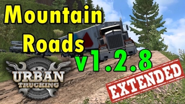 ETS2 - Mountain Roads Map Extended Version V1.2.8 (1.44.x)