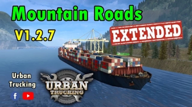 ATS - Mountain Roads Map V1.2.7 Extended Version (1.43.x)