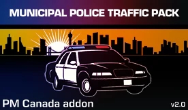 ATS - Municipal Police Traffic Pack - ProMods Canada Addon V2.0 (1.43.x)