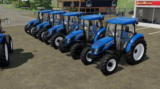 FS22 - New Holland TD Series Wip Tractor V1.0