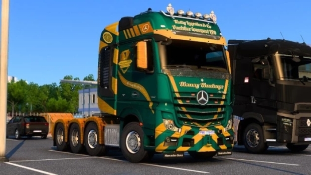 ETS2 - Nutty Logistics & Logistics & Co Skin V1.0 (1.43.x)