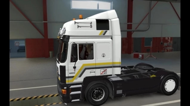 ETS2 - Old Stripes Paintjob for XBS F2000 V1.2 (1.43.x)
