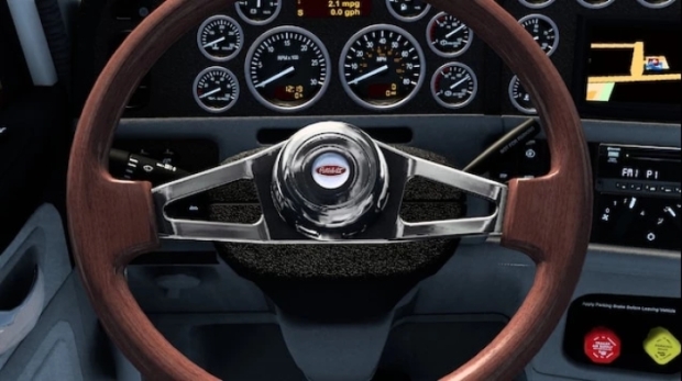 ATS - Peterbilt Logo for Steering Creations Pack V1.0 (1.43.x)