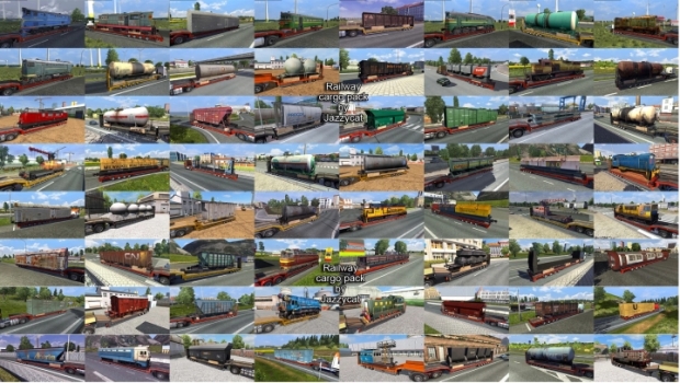 ETS2 - Railway Cargo Pack V2.4 (1.43.x)