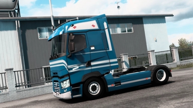 ETS2 - Renault T Ex Oivind Loken Skin (1.43.x)