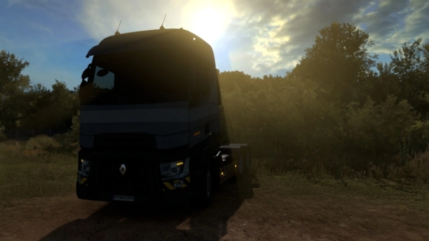 ETS2 - Renault T Front Amber Position Lights V1.2 (1.44.x)