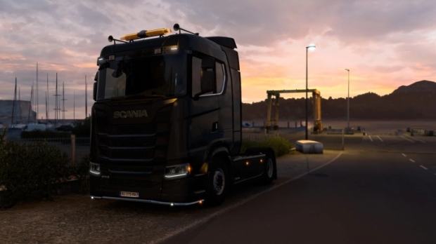 ETS2 - Scania 2016 Front Amber Position Lights V1.2 (1.44.x)