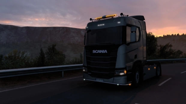 ETS2 - Scania 2016 Front Position Lights V1.2 (1.44.x)