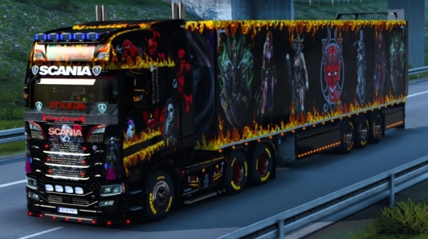 ETS2 - Scania S Skin Project V0.6 (1.44.x)