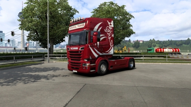 ETS2 - Skin Admiral Trans V1.0 (1.43.x) | Euro Truck Simulator 2 | Mods ...