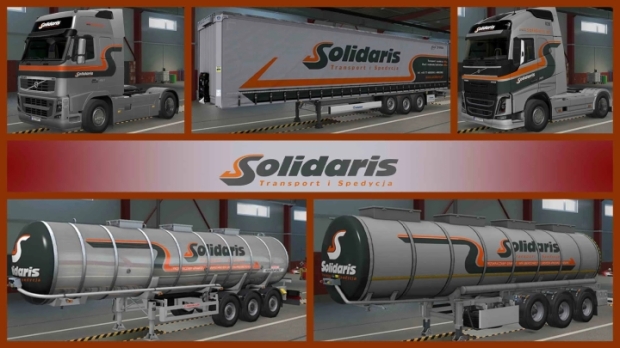 ETS2 - Solidaris SP.O.O Combo Skin V1.0 (1.43.x)
