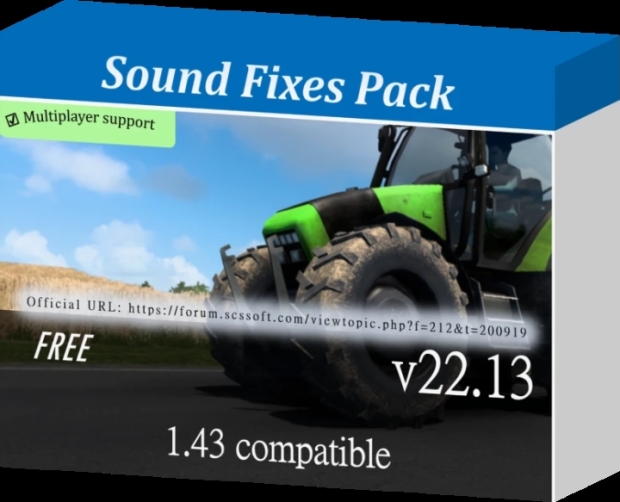 ETS2 - Sound Fixes Pack V22.13 (1.43.x)