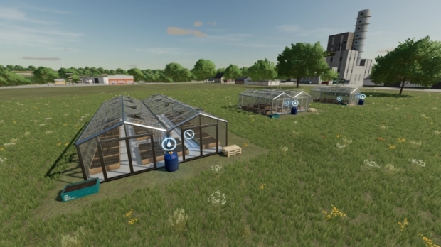 FS22 - Szklarnie (GreenHouses) V1.0