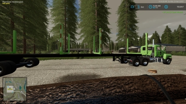 FS22 - Timber Trailer V1.0.0.1