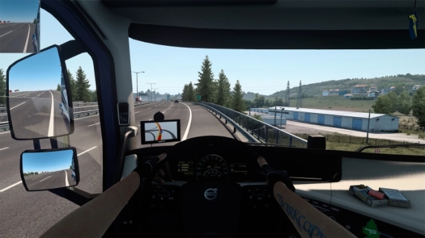 ETS2 - Top Corner & Small Mirrors (1.44.x)