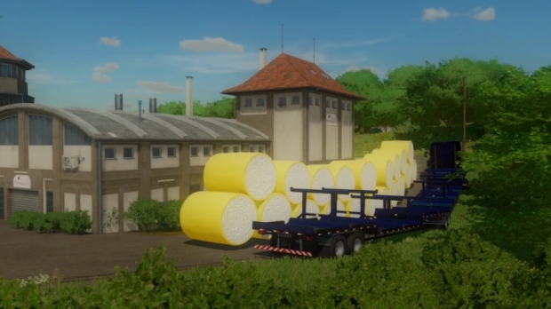 FS22 - Trailer Bi-train Cotton Bales Autoload V1.0