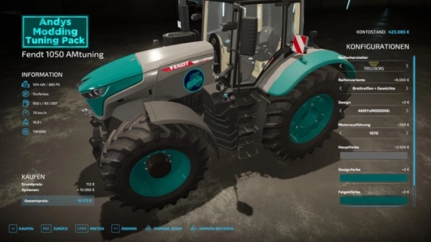 FS22 - Tuning Pack V1.3.2