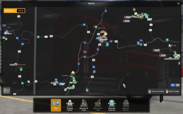 ETS2 - Ultra Zoom Map V1.0 (1.44.x)