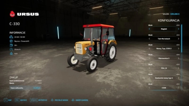 FS22 - Ursus C330 V0.7