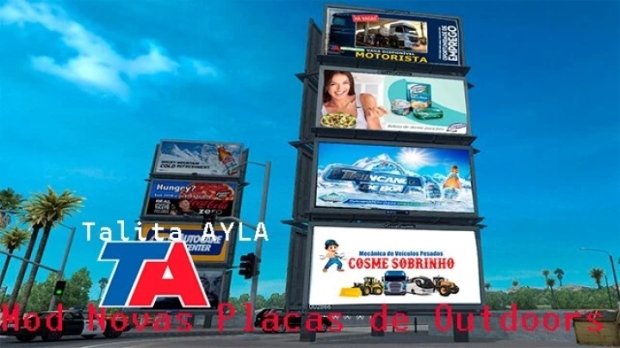 ATS - Various Brazilian Adboards (1.44.x)