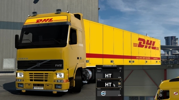ETS2 - Volvo FH12 1 Gen Lightbox & Sticker (1.43.x)