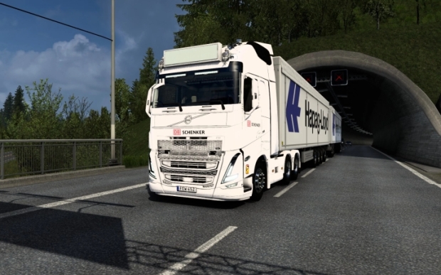 ETS2 - Volvo FH5 2020 DB Schenker Skin V1.0 (1.44.x)