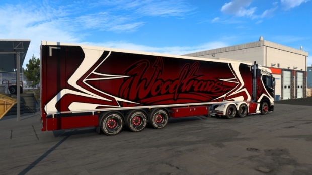 ETS2 - Woodtrans Skin V1.0 (1.43.x)