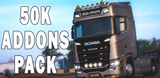 ETS2 - 50k Addons Pack Updated by Dotax v2.7