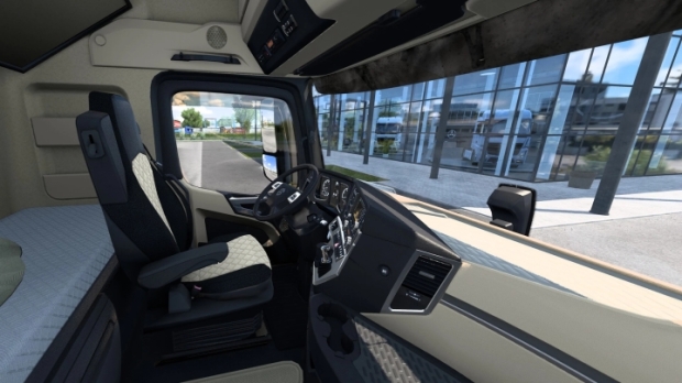 ETS2 - Actros Plus: New Actros MP4 Cabin Overhaul v1.1