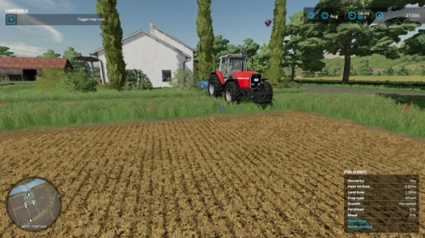 FS22 - Additional Field Info V1.0.2.0