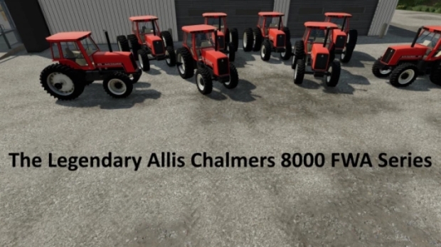 FS22 - Allis Chalmers 8000 FWA V1.0