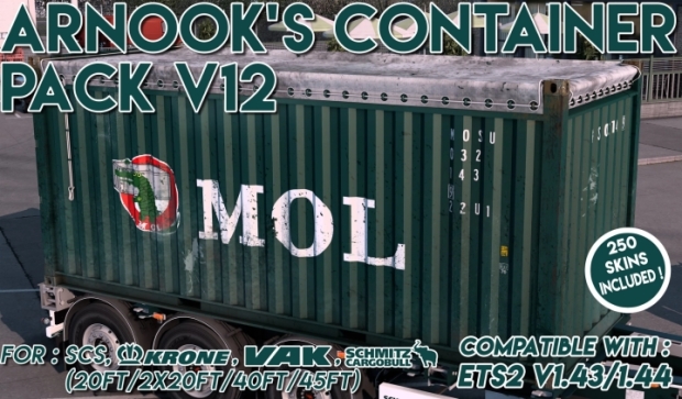 ETS2 - Arnooks Container Pack V12