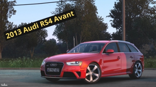 ATS - Audi RS4 Avant 2013 + Interior V1.0 (1.44.x)