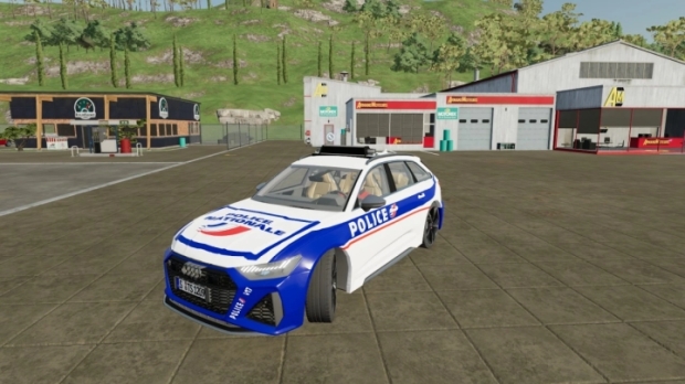 FS22 - Audi RS6 Police V1.1